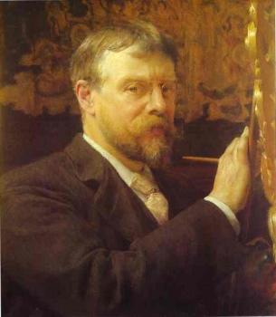 Sir Lawrence Alma-Tadema : Self Portrait II